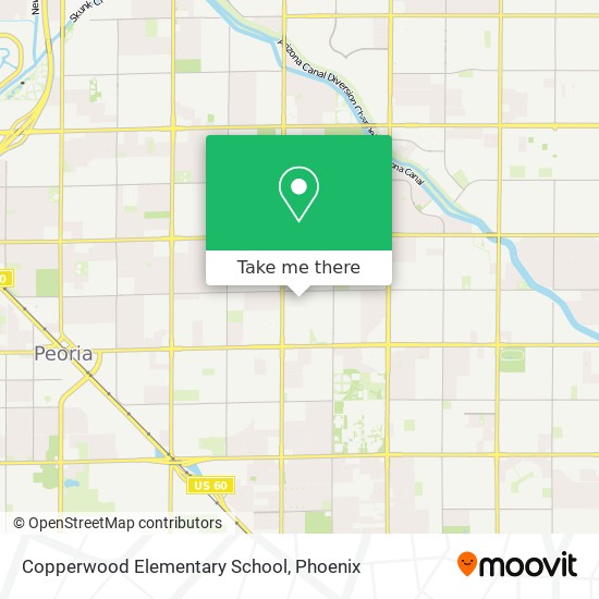 Copperwood Elementary School map