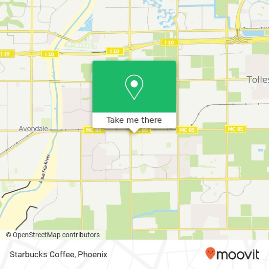 Starbucks Coffee map