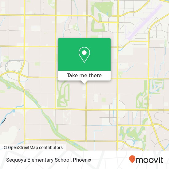 Sequoya Elementary School map