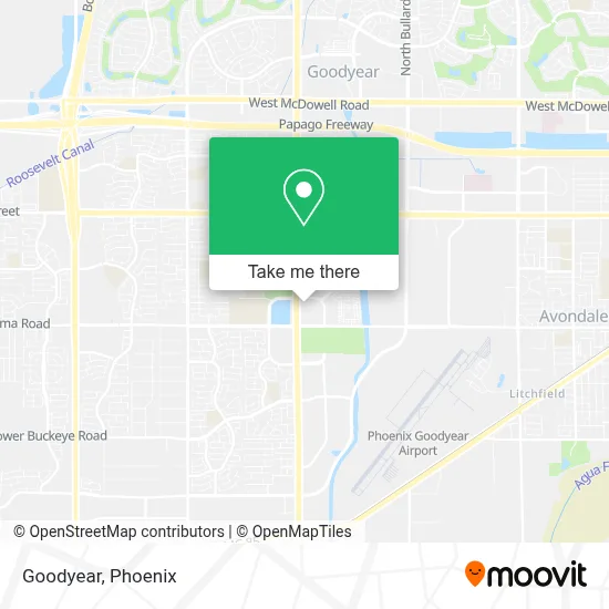 Goodyear map