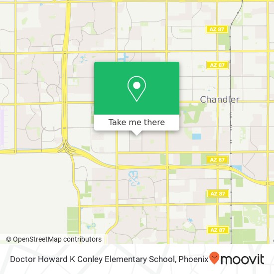 Mapa de Doctor Howard K Conley Elementary School