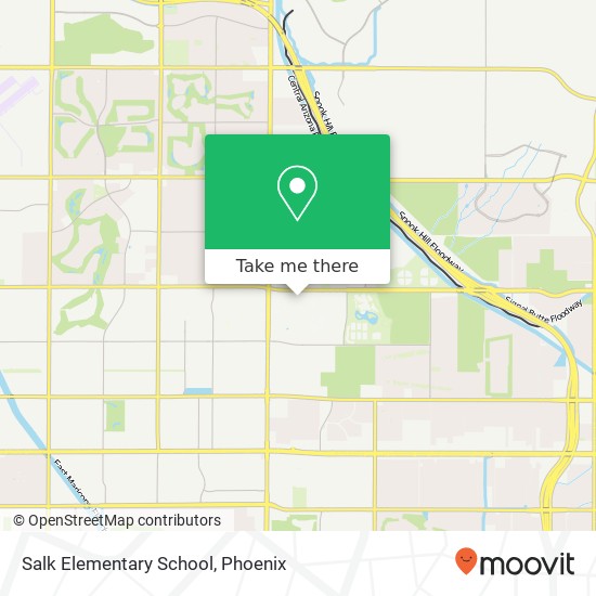 Salk Elementary School map