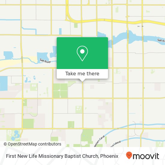 Mapa de First New Life Missionary Baptist Church