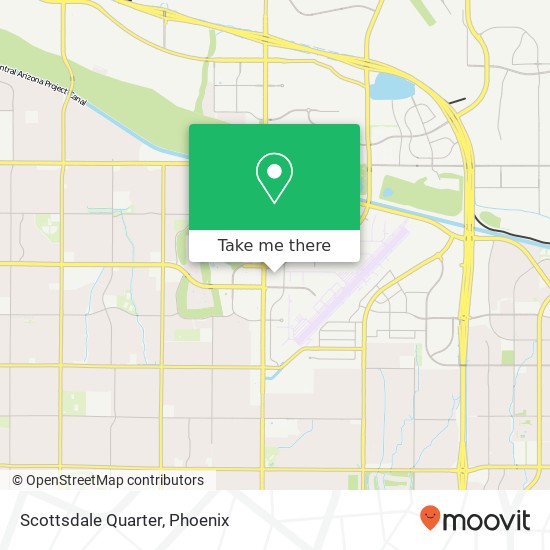 Mapa de Scottsdale Quarter