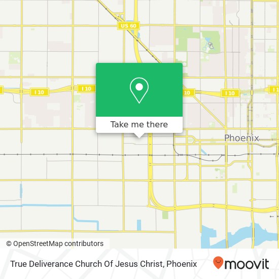 Mapa de True Deliverance Church Of Jesus Christ