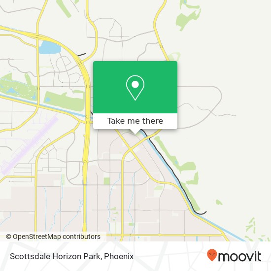 Scottsdale Horizon Park map