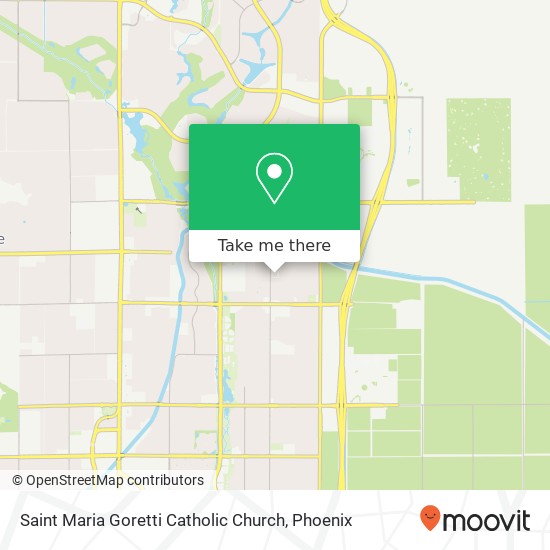 Saint Maria Goretti Catholic Church map