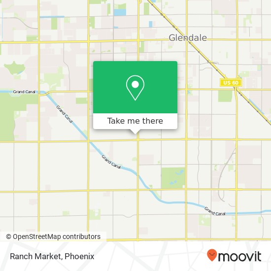 Ranch Market map