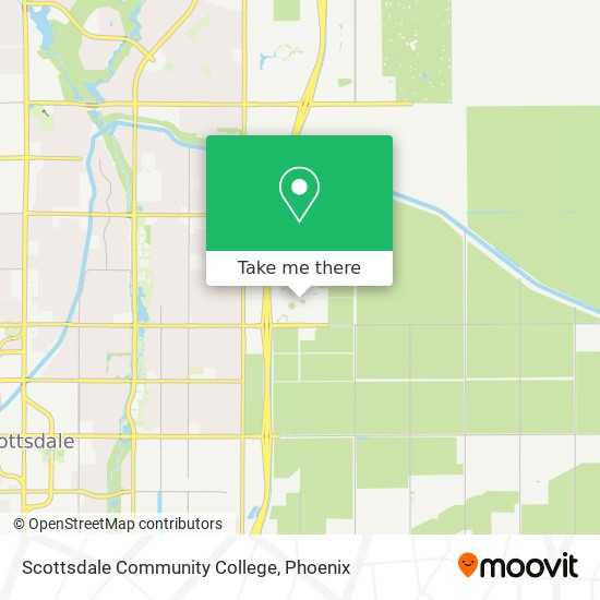 Mapa de Scottsdale Community College
