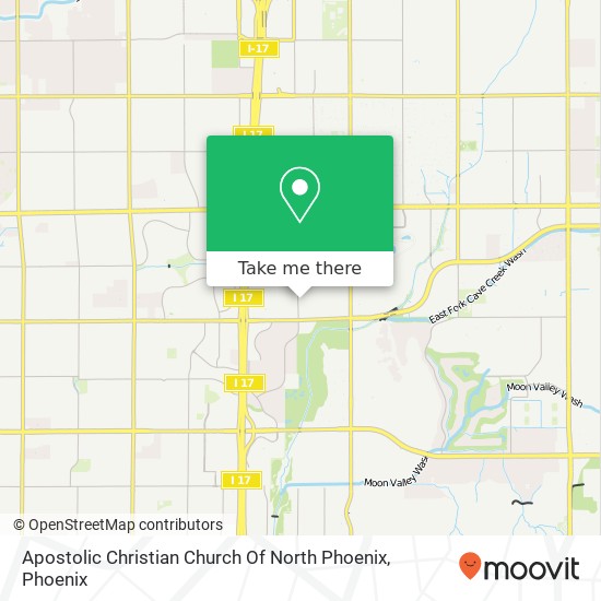 Mapa de Apostolic Christian Church Of North Phoenix