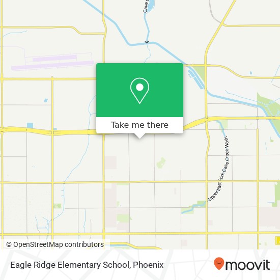 Eagle Ridge Elementary School map