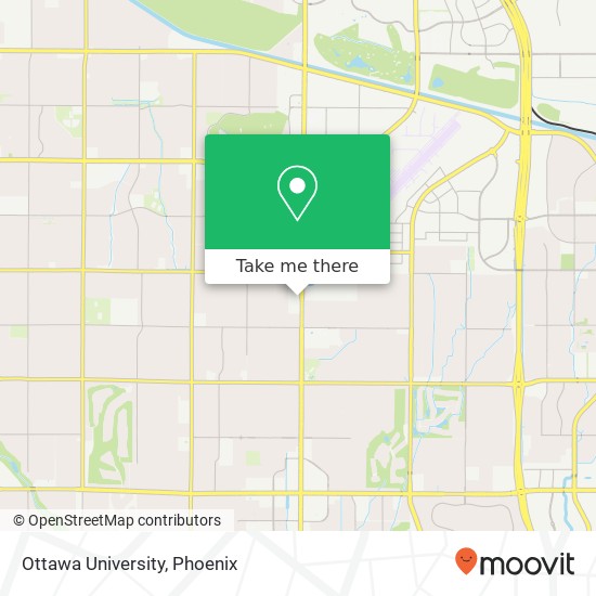 Ottawa University map