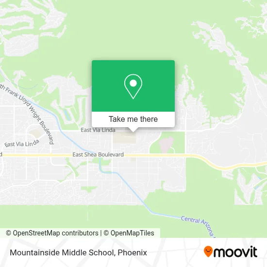 Mountainside Middle School map