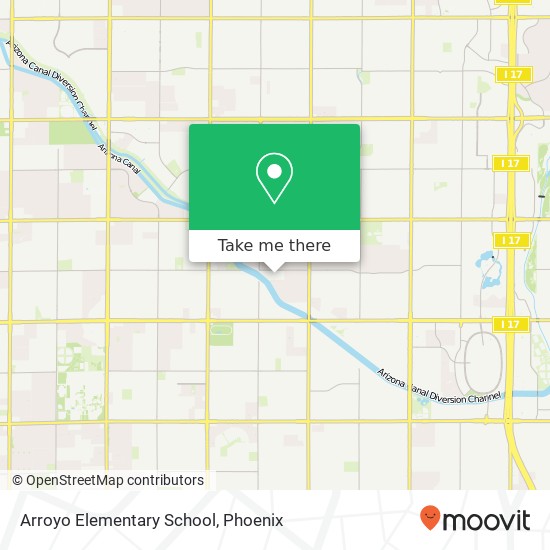 Arroyo Elementary School map