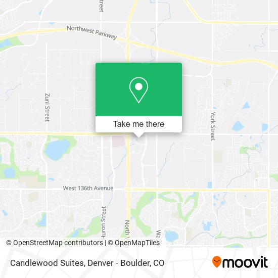 Candlewood Suites map