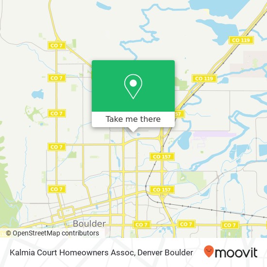 Kalmia Court Homeowners Assoc map