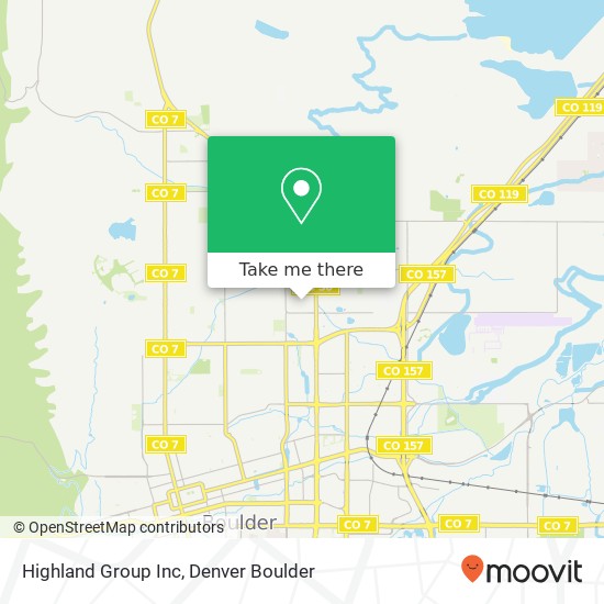 Highland Group Inc map