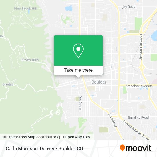 Carla Morrison map