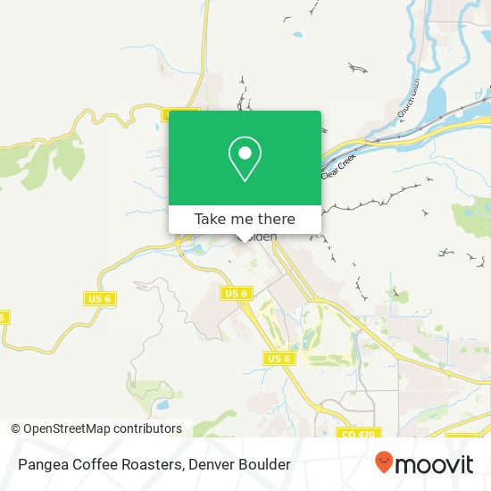 Mapa de Pangea Coffee Roasters