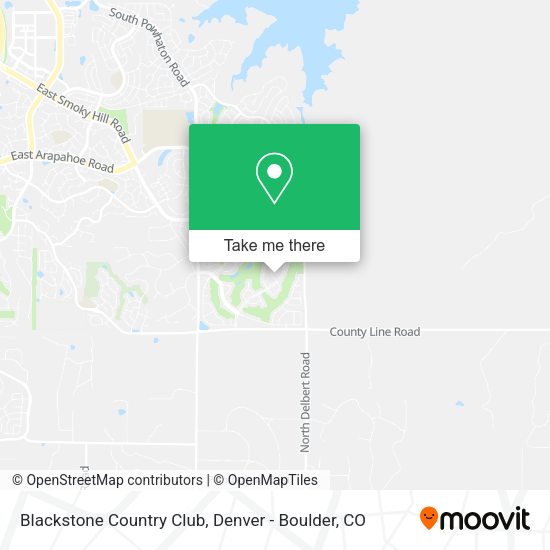 Mapa de Blackstone Country Club