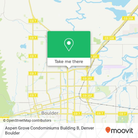 Aspen Grove Condominiums Building B map