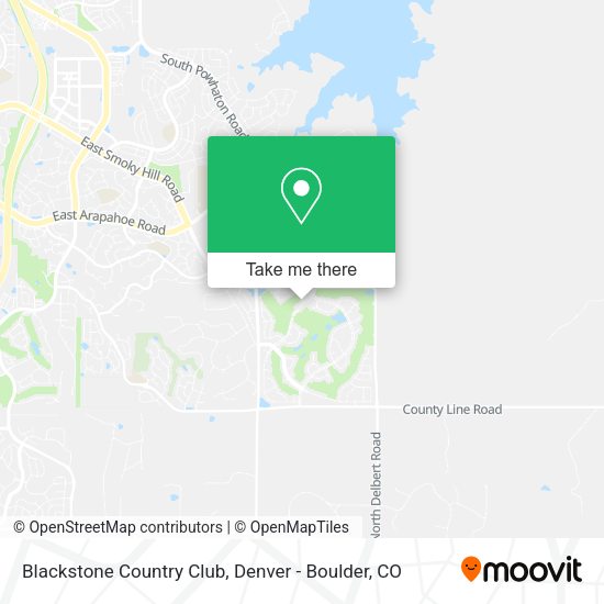 Blackstone Country Club map