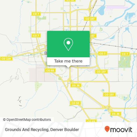 Grounds And Recycling map