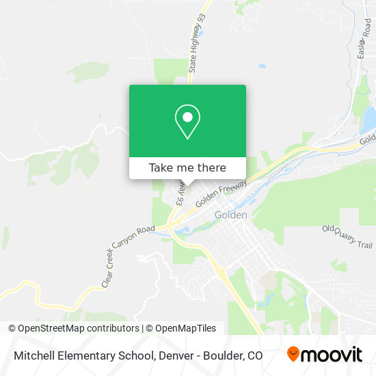 Mapa de Mitchell Elementary School