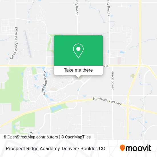 Prospect Ridge Academy map
