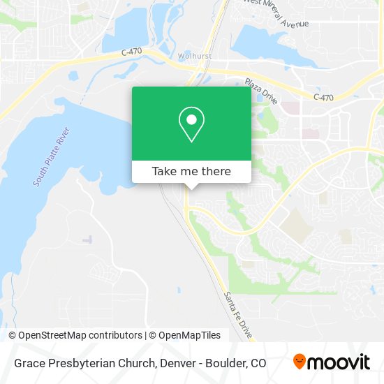 Grace Presbyterian Church map
