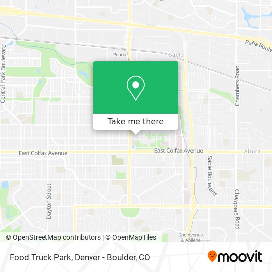 Mapa de Food Truck Park