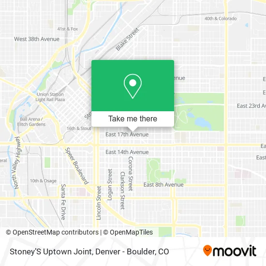 Mapa de Stoney’S Uptown Joint