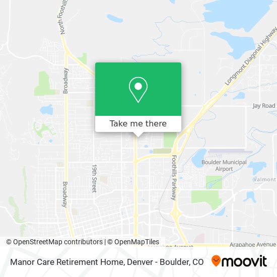 Manor Care Retirement Home map