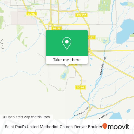 Mapa de Saint Paul's United Methodist Church