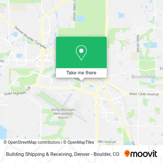 Building Shipping & Receiving map