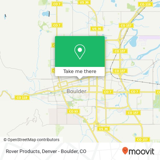 Rover Products map