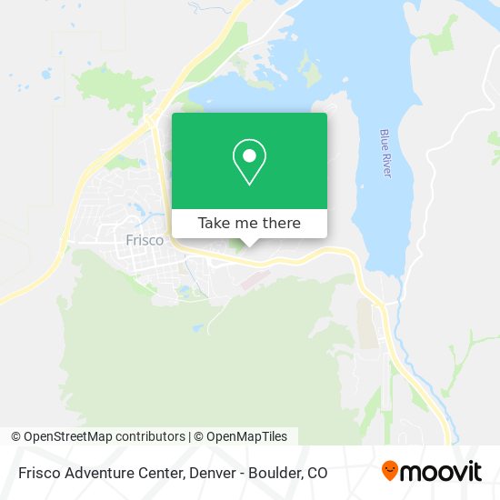 Mapa de Frisco Adventure Center