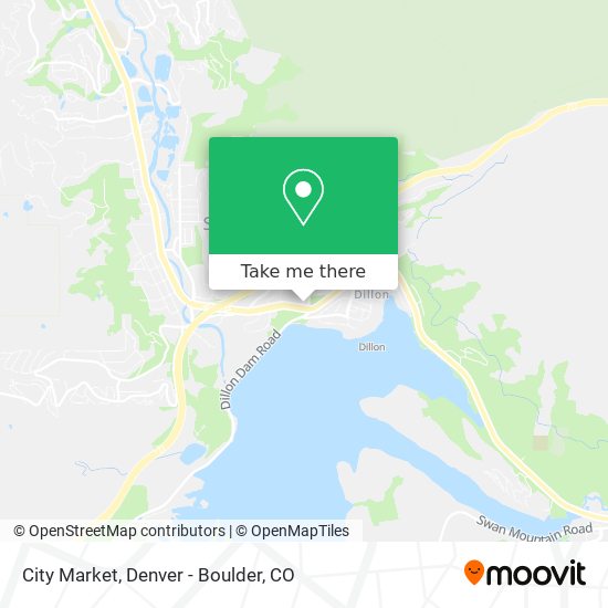 Mapa de City Market