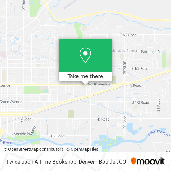 How To Get To Twice Upon A Time Bookshop In Grand Junction By Bus Or Light Rail