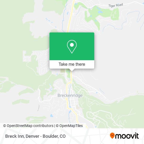 Mapa de Breck Inn