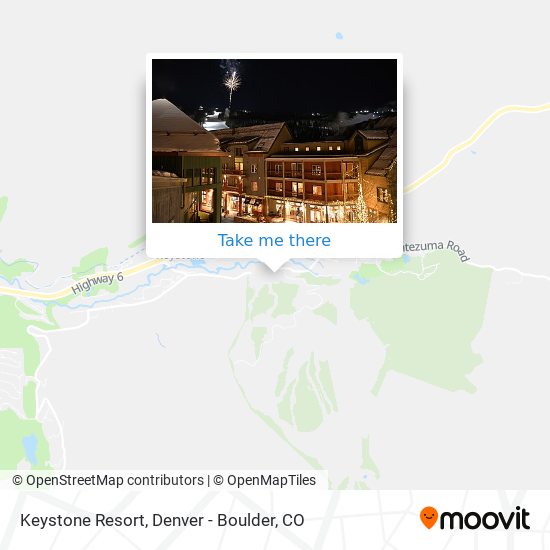 Keystone Resort map
