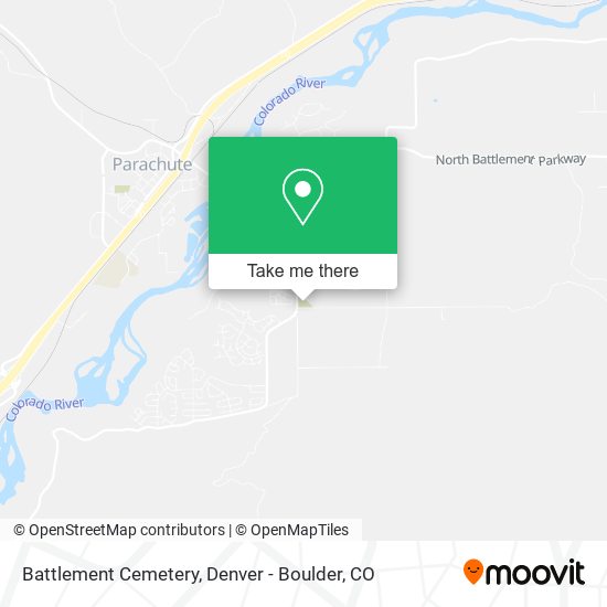 Mapa de Battlement Cemetery