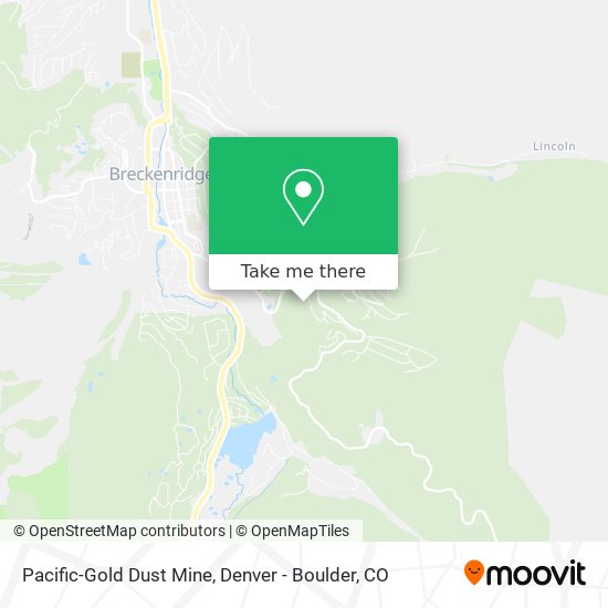 Pacific-Gold Dust Mine map