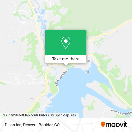 Mapa de Dillon Inn