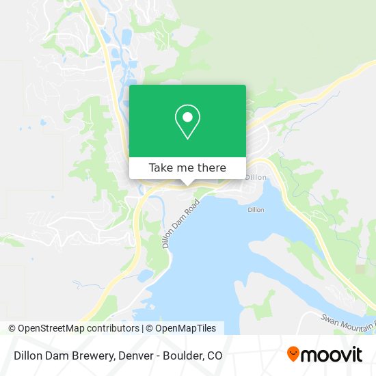 Mapa de Dillon Dam Brewery