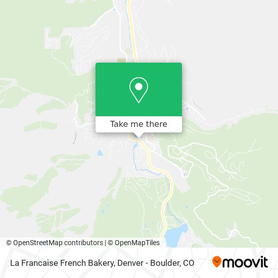 Mapa de La Francaise French Bakery