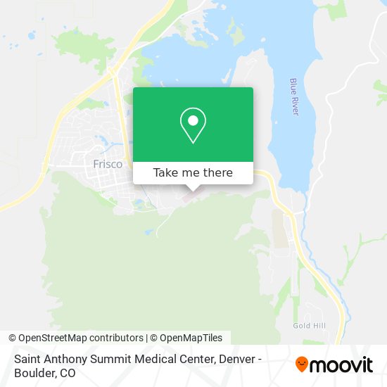 Mapa de Saint Anthony Summit Medical Center
