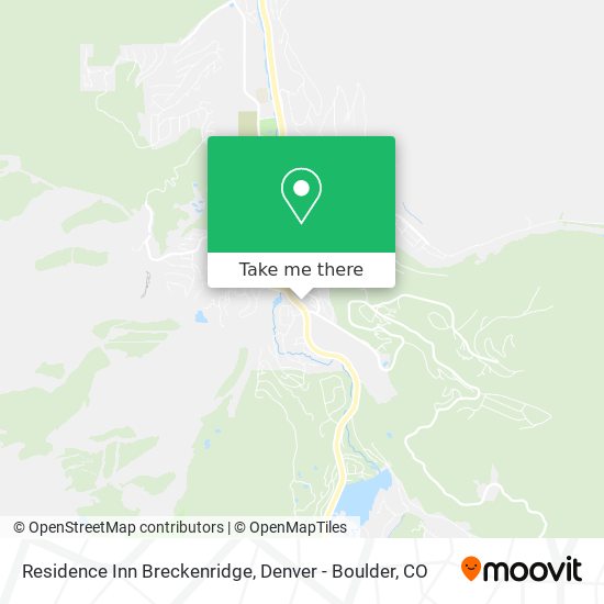 Mapa de Residence Inn Breckenridge