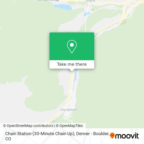 Chain Station (30-Minute Chain Up) map