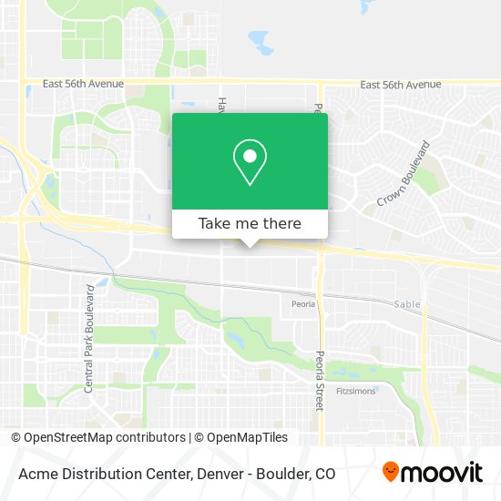 Mapa de Acme Distribution Center